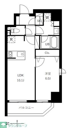 グランジット蔵前の物件間取画像